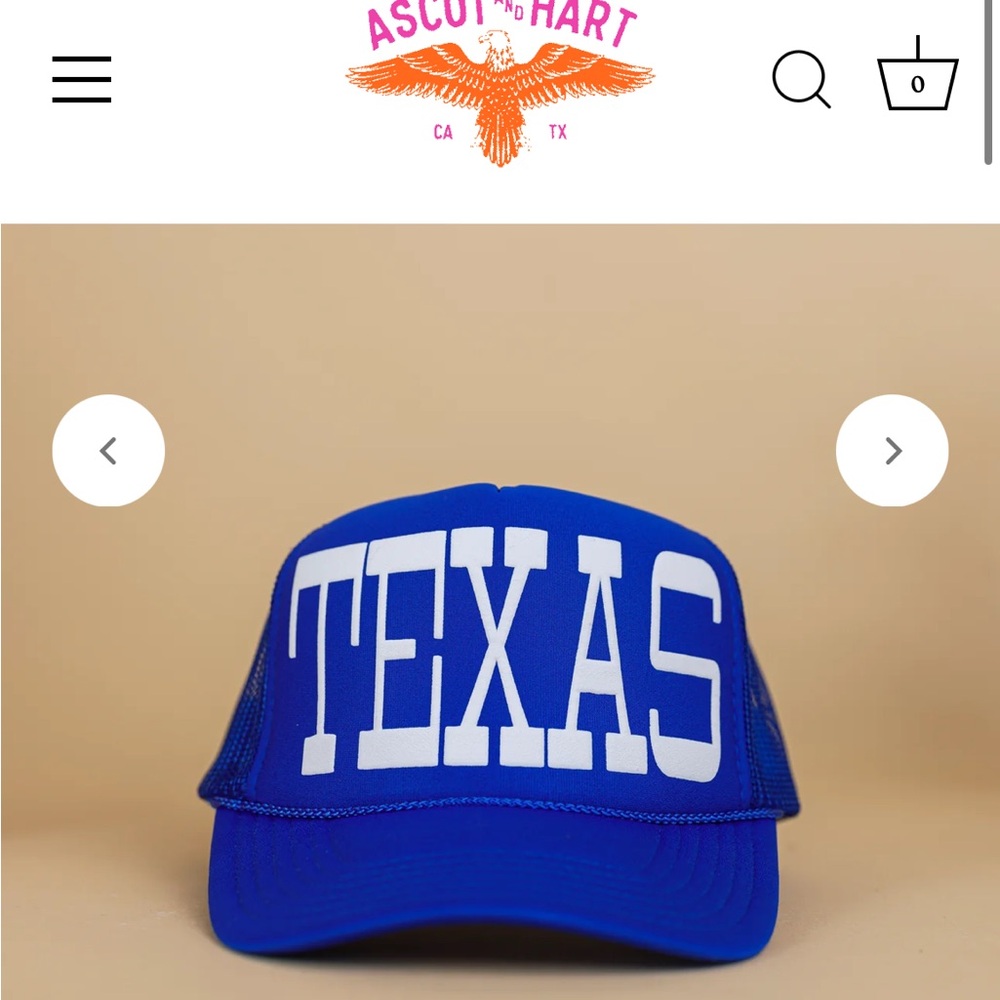 Ascot and Hart Texas Trucker Hat